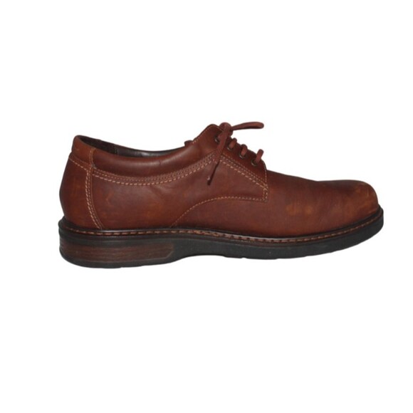 SAS Aden Derby Shoes Mens 9.5 M Brown Leather Comfort Walking main image 8